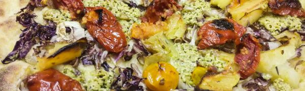 Pizza Vegana al pesto di Canapa